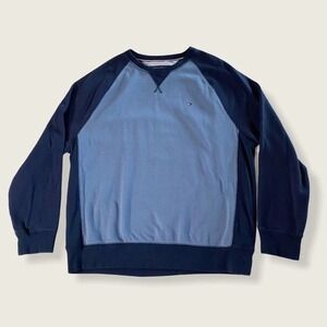 Tommy Hilfiger Long Sleeve Pullover Blue XXL